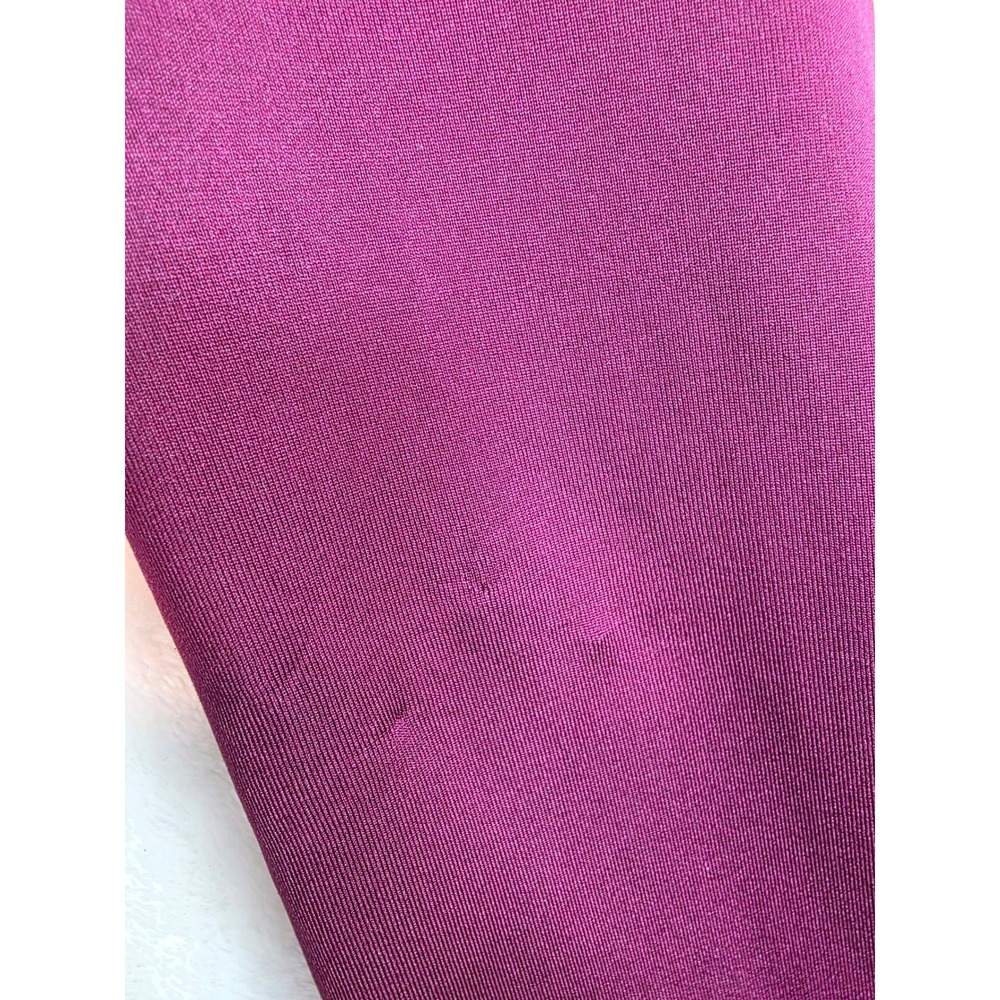 Under Armour Mens HeatGear Compression Shirt Long Sleeve Maroon Burgundy Large - Picture 6 of 9